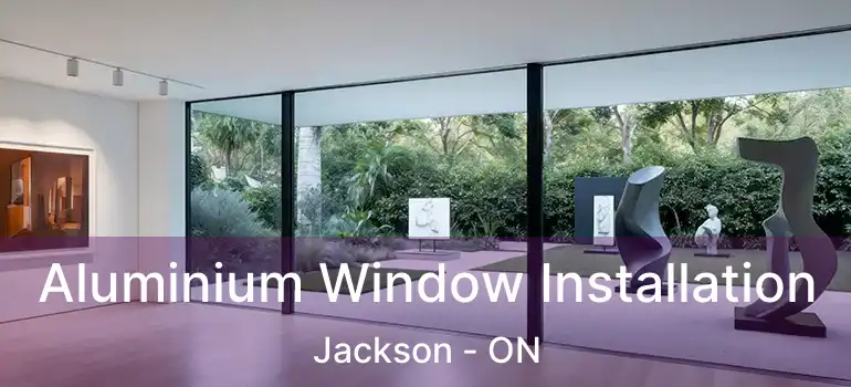  Aluminium Window Installation Jackson - ON