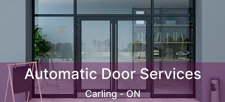 Automatic Door Services Carling - ON
