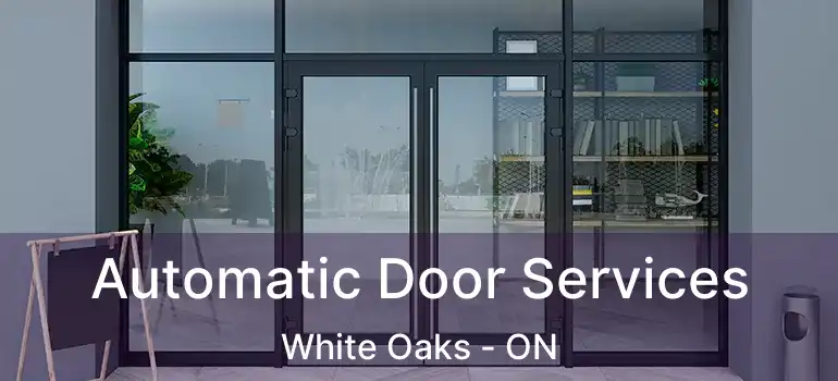  Automatic Door Services White Oaks - ON