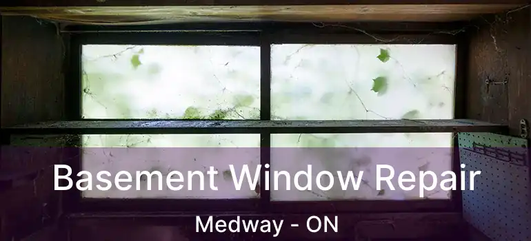 Basement Window Repair Medway - ON