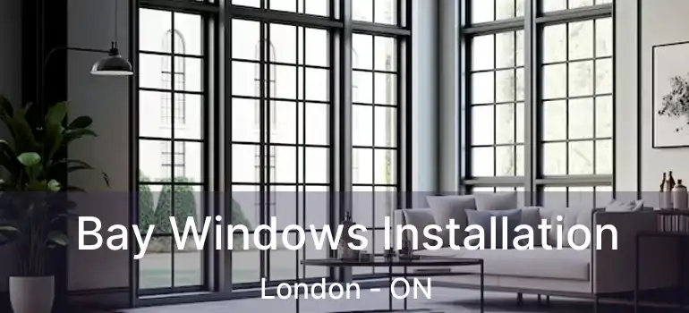  Bay Windows Installation London - ON