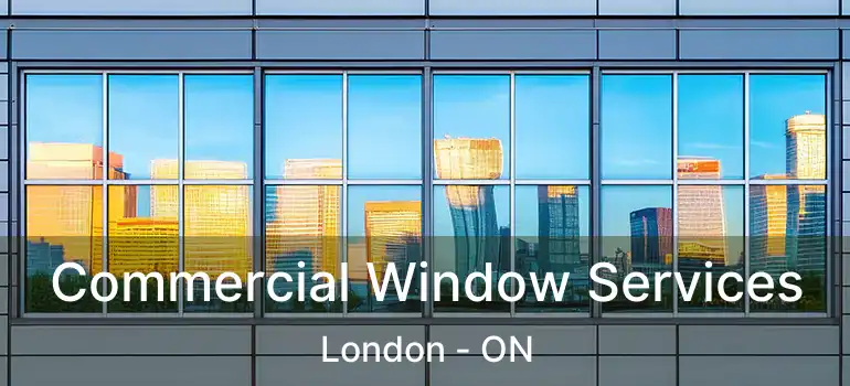  Commercial Window Services London - ON