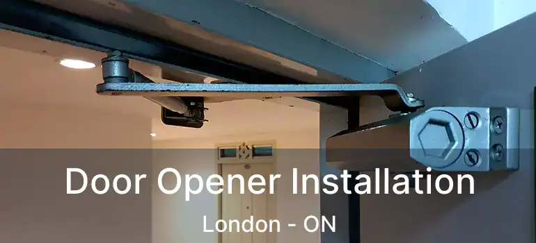  Door Opener Installation London - ON