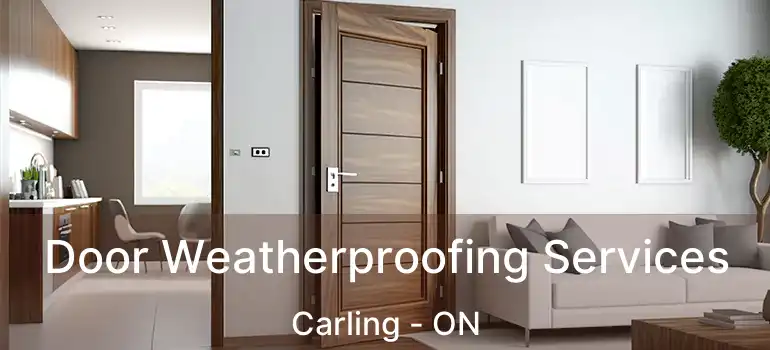 Door Weatherproofing Services Carling - ON