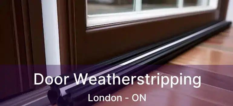  Door Weatherstripping London - ON