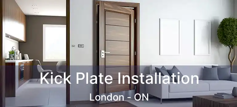  Kick Plate Installation London - ON