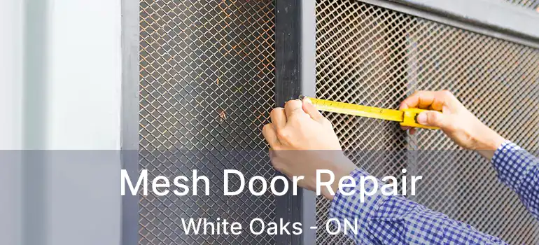 Mesh Door Repair White Oaks - ON