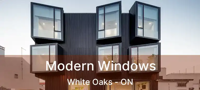  Modern Windows White Oaks - ON