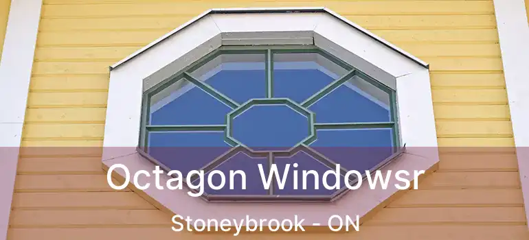  Octagon Windowsr Stoneybrook - ON