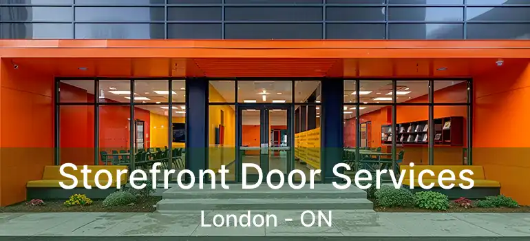  Storefront Door Services London - ON