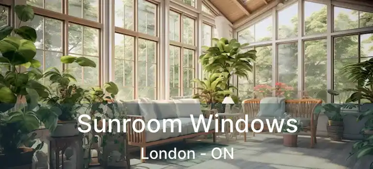  Sunroom Windows London - ON