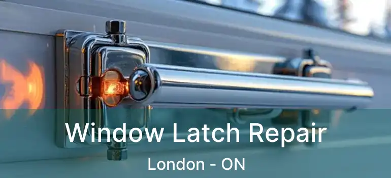  Window Latch Repair London - ON