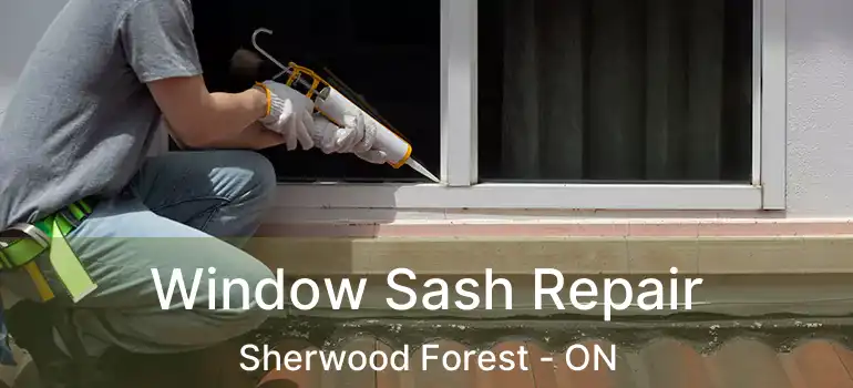 Window Sash Repair Sherwood Forest - ON
