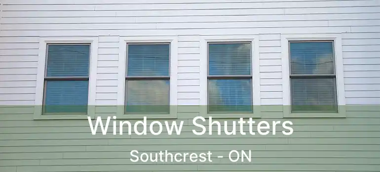 Window Shutters Southcrest - ON