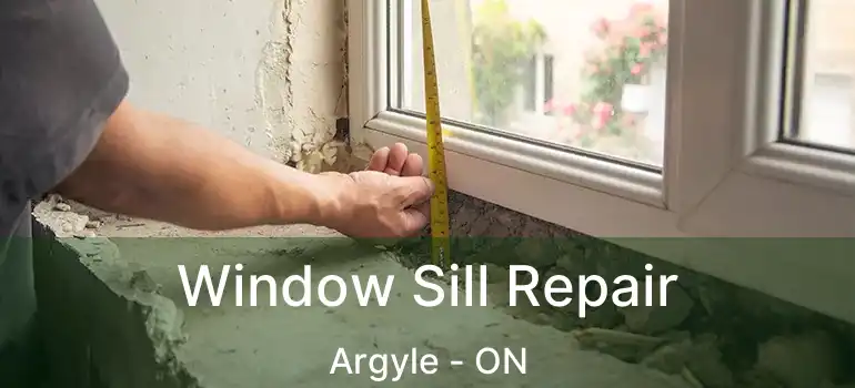 Window Sill Repair Argyle - ON