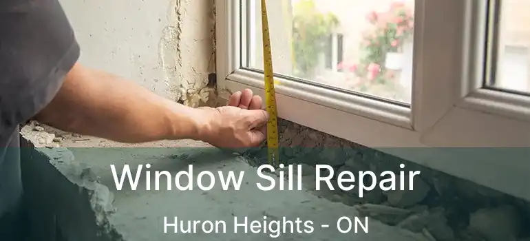 Window Sill Repair Huron Heights - ON