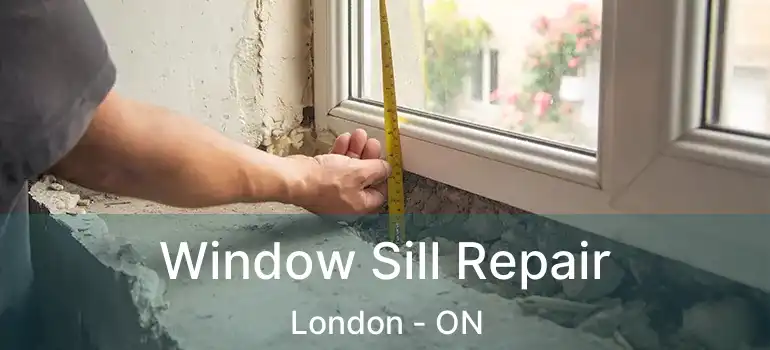 Window Sill Repair London - ON