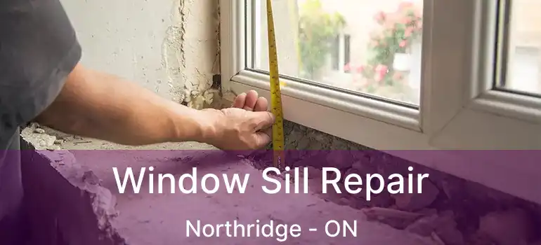 Window Sill Repair Northridge - ON